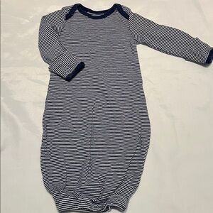 “Bundle 10/$13” Carter's newborn one size Navy and White Striped Sleep Sack